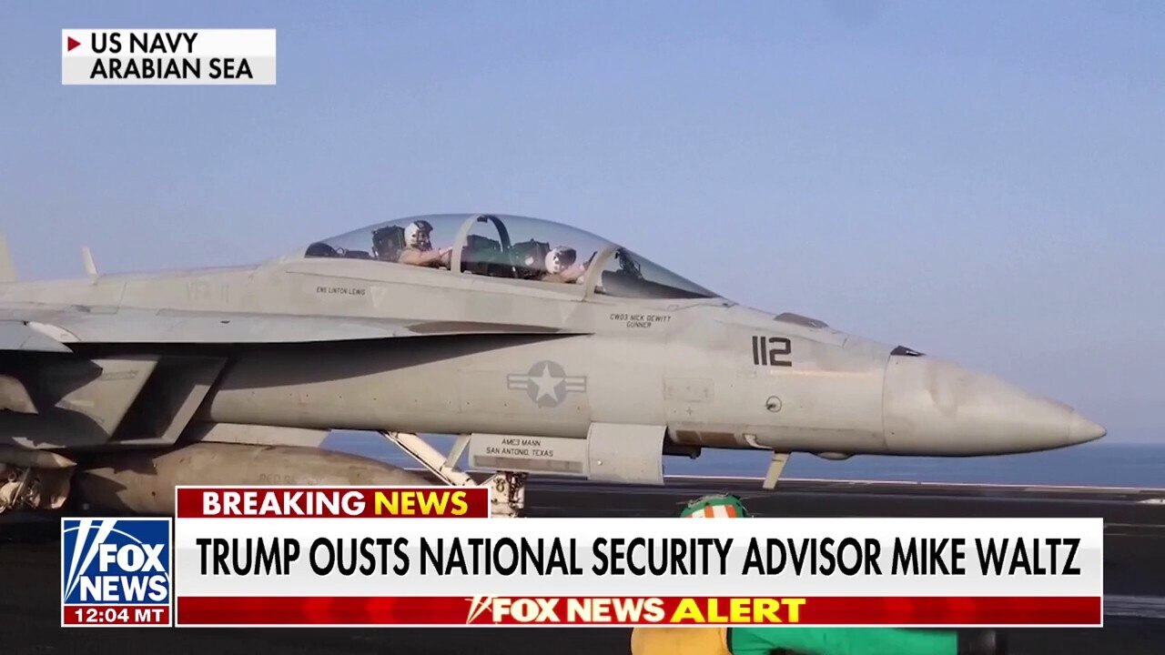 Trump national security advisor out amid continued US strikes on Houthis