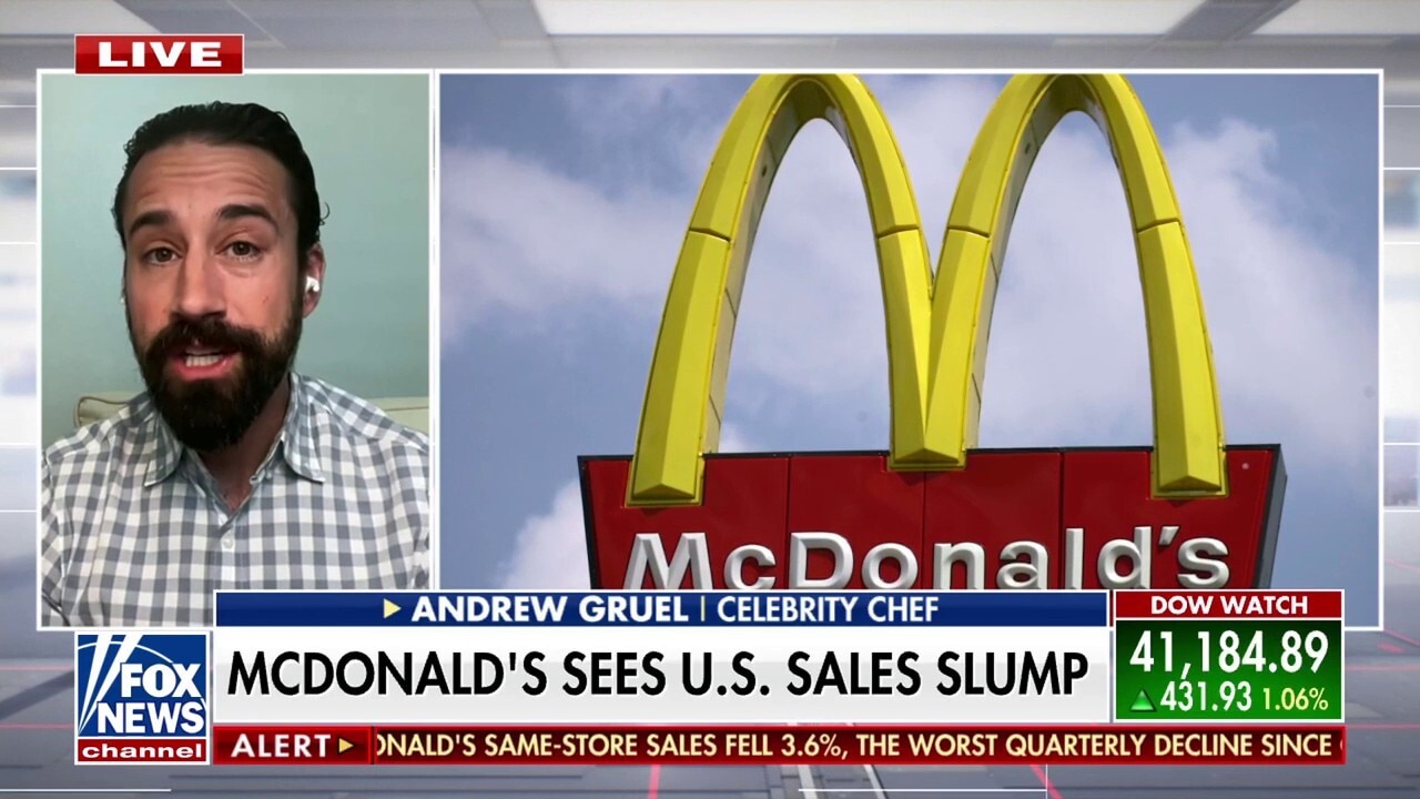 California could be at the root of McDonald's sales decline, celebrity chef says