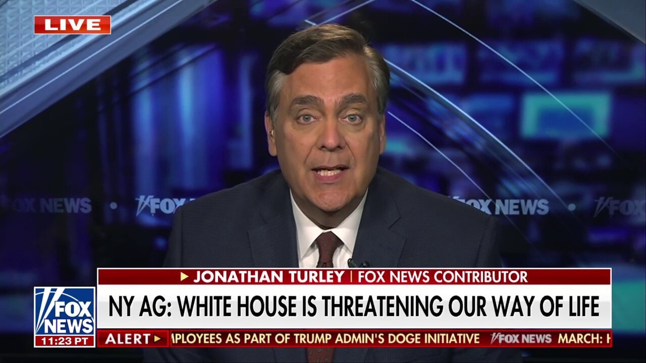 Jonathan Turley: New York AG Letitia James has always used her office to 'target opponents'