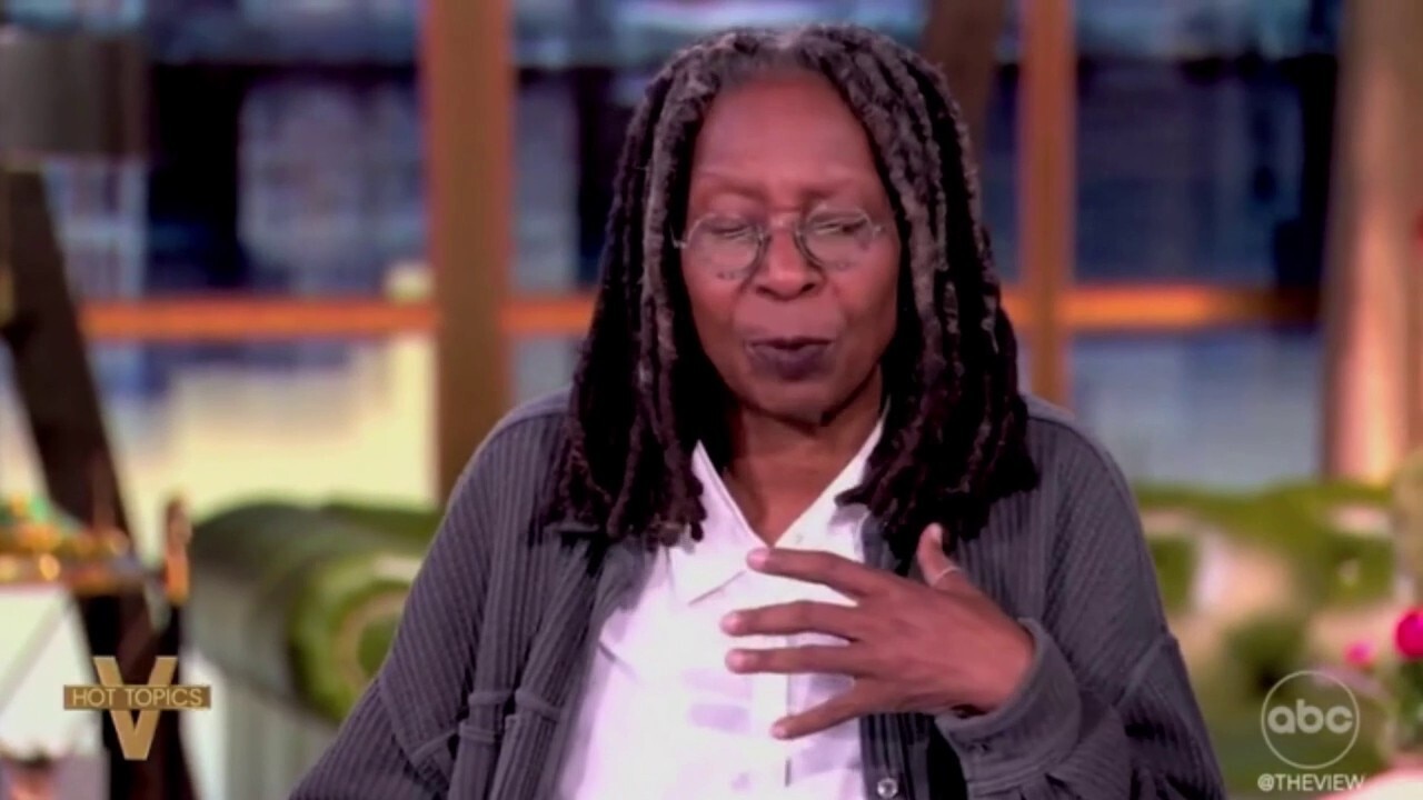 Whoopi Goldberg unloads on President Trump's proposed Hollywood tariffs during 'The View' 