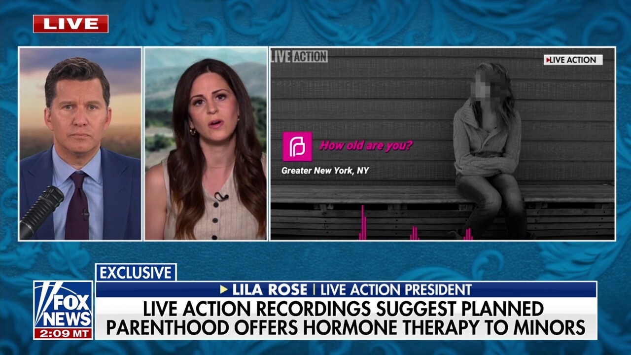 Planned Parenthood is providing 'life-altering' hormones to minors, reveals Live Action president