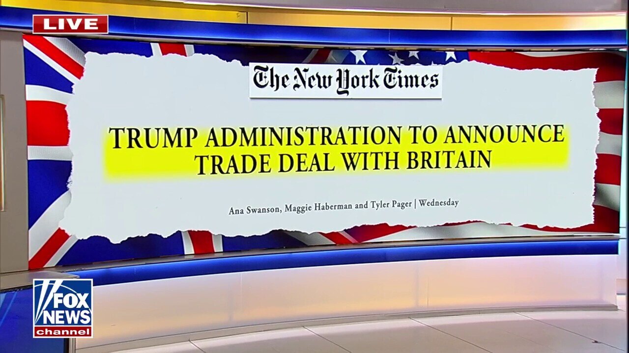 Trump to announce trade deal with UK