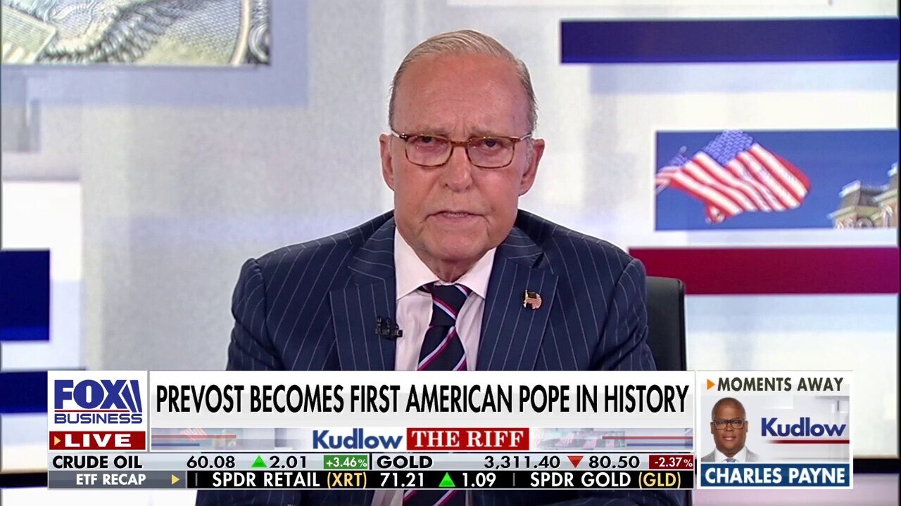 Larry Kudlow: Pope Leo XIV is a strong believer in traditional family values