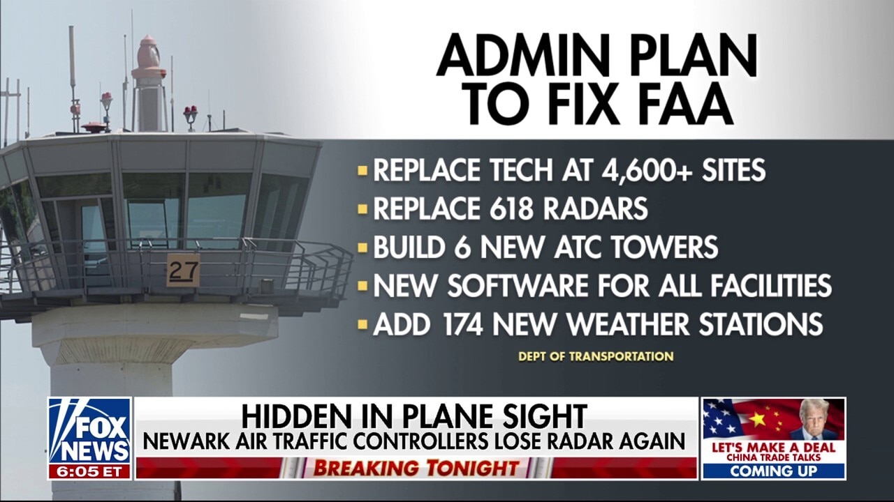 Latest Newark airport outage sparks new questions about nationwide air traffic control safety
