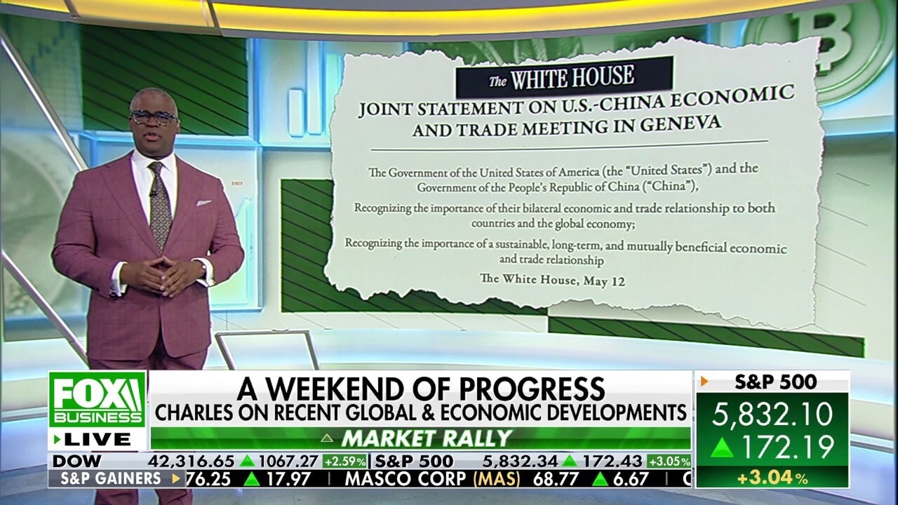 US-China tradeUS-China trade deal redefines 'Trump speed': Charles Payne