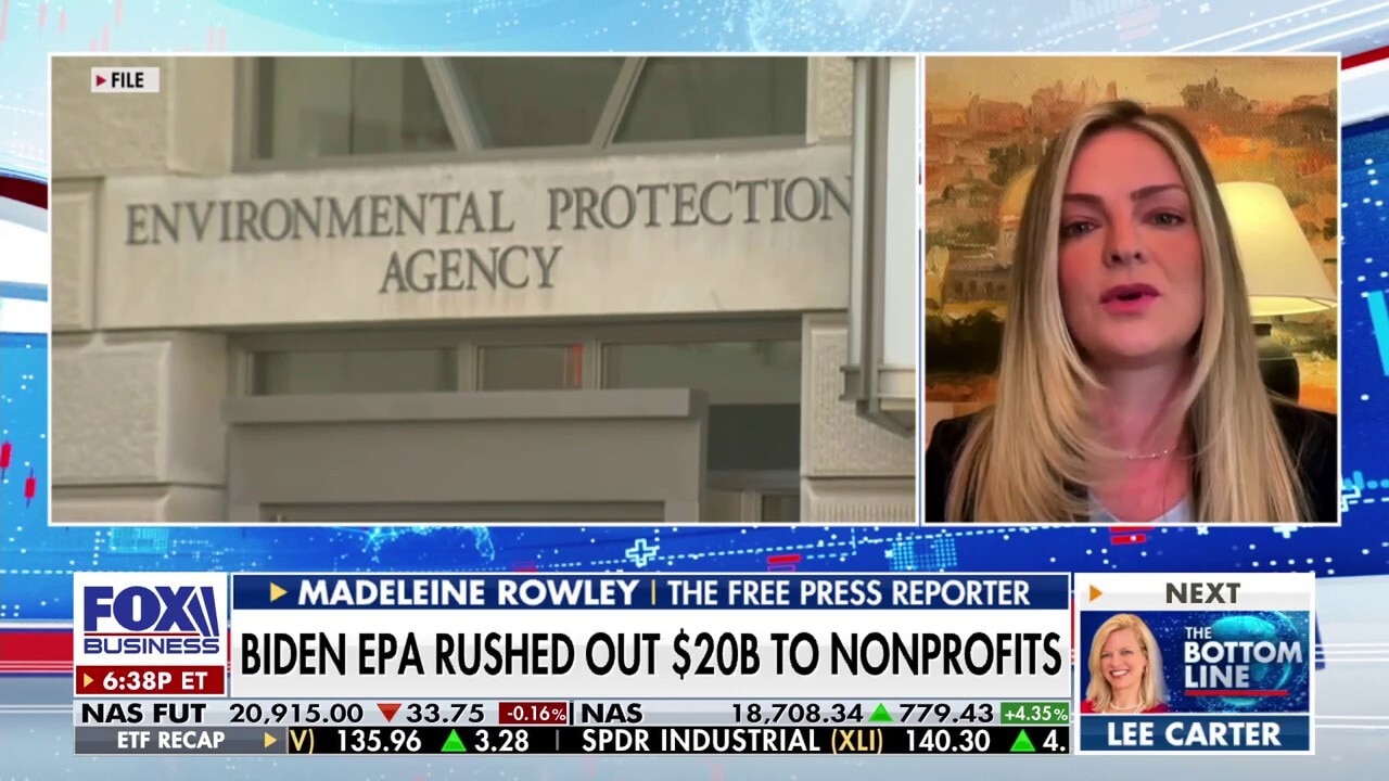 EPA 'slush fund': Biden admin doled out $20B to nonprofits, reporter says