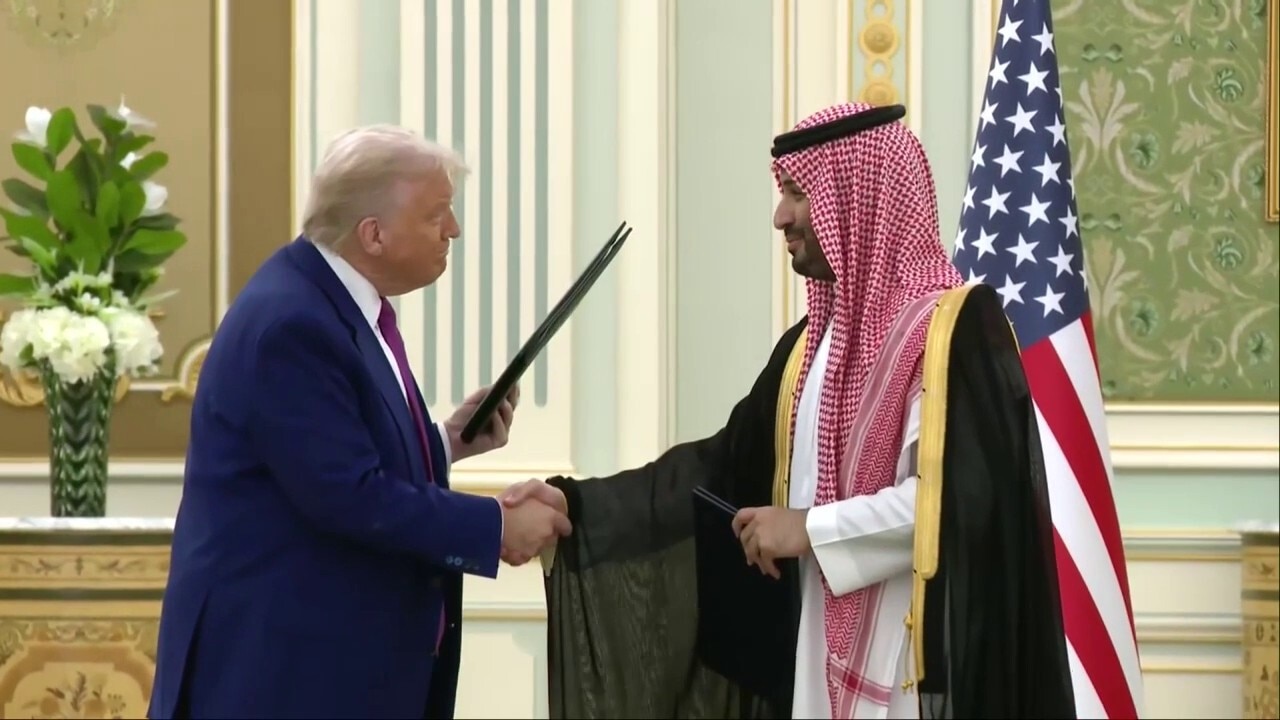 Trump signs major deal with Saudi Crown Prince Mohammed bin Salman 