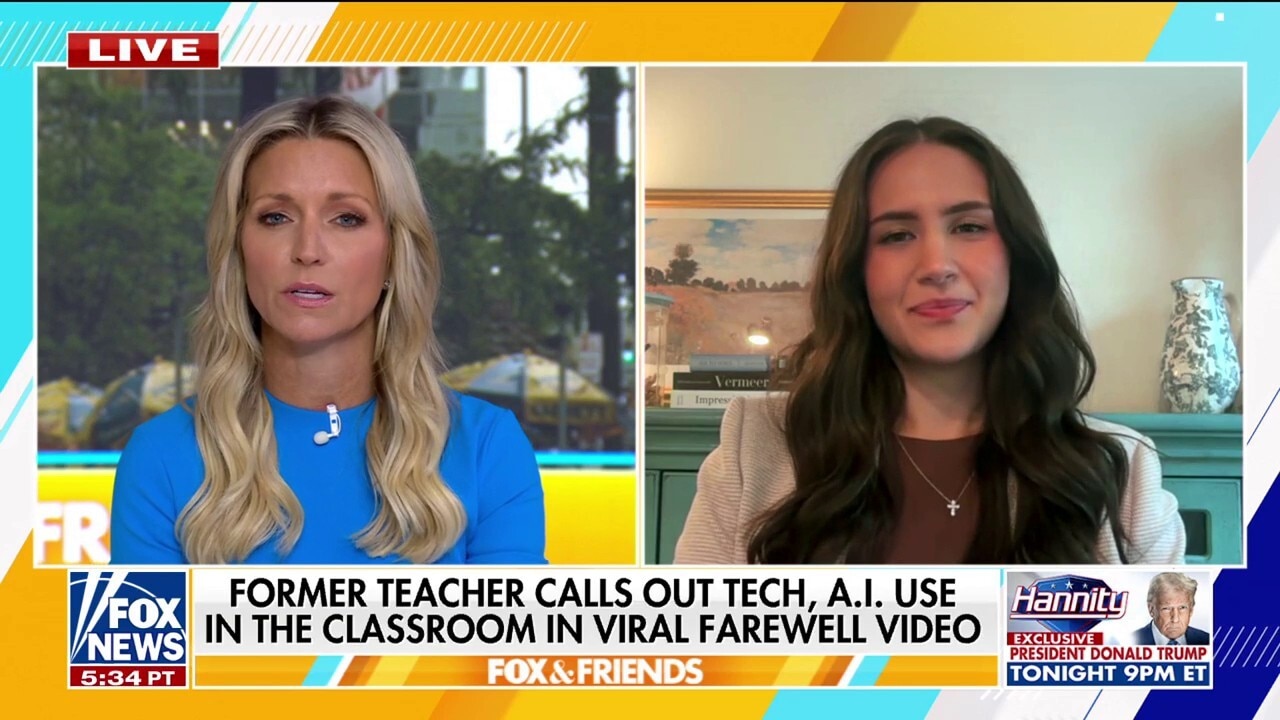  Ex-teacher slams AI use in schools during viral video