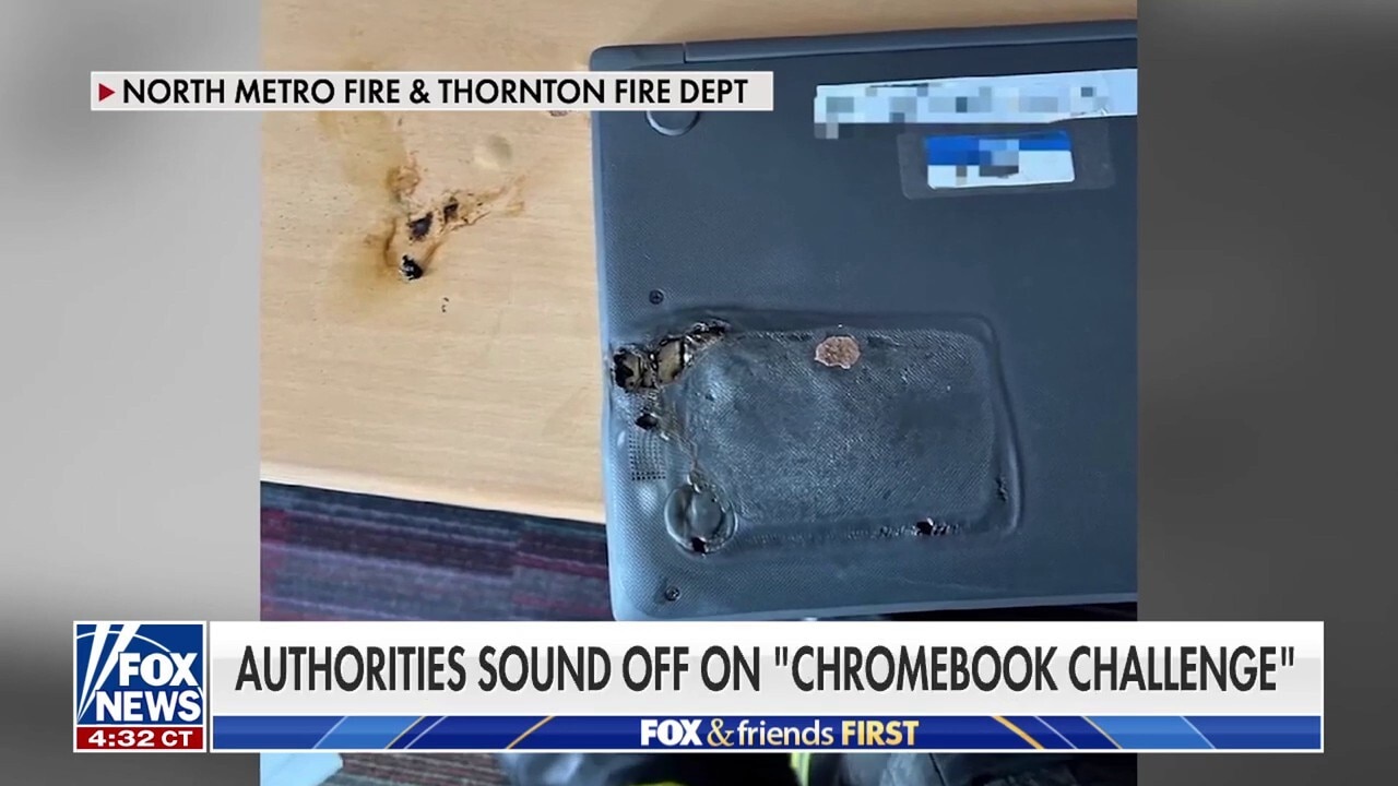 Viral 'Chromebook challenge' leads to school fires, evacuations nationwide