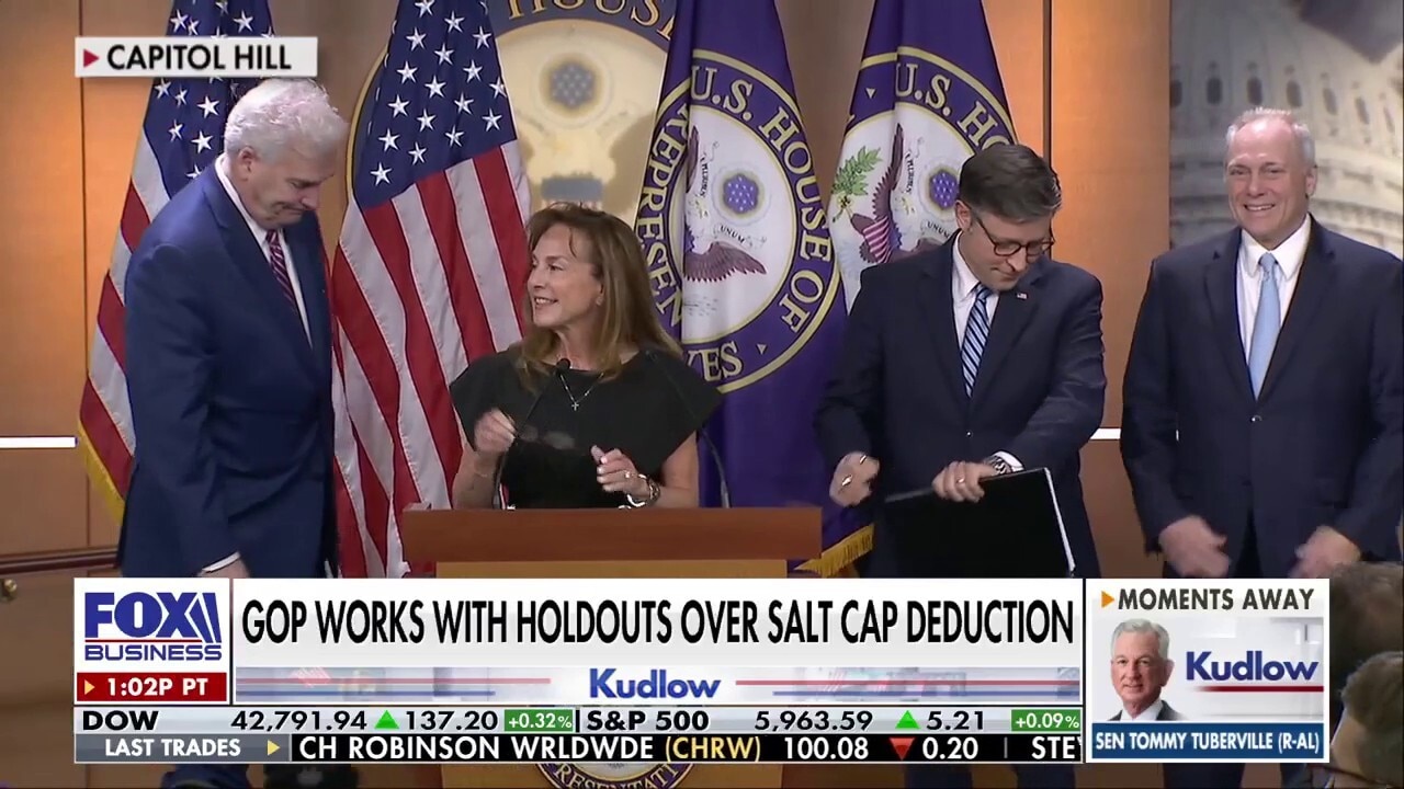 GOP works with holdouts over SALT cap deduction