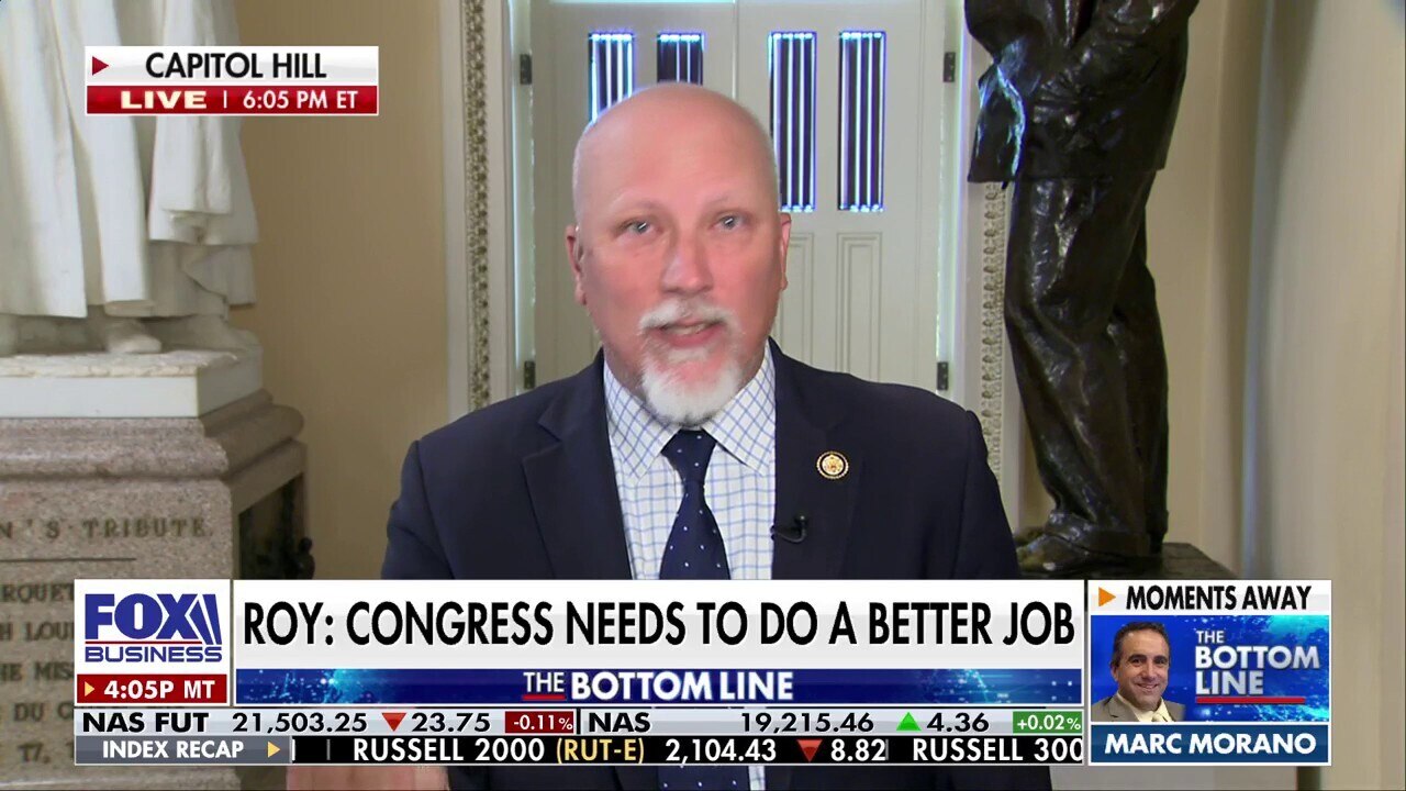 Rep. Chip Roy: Congress needs to 'step to the plate' on addressing what is 'ramping up deficit'