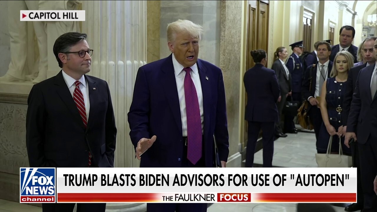 Trump accuses Biden admin of 'using autopen for everything' 