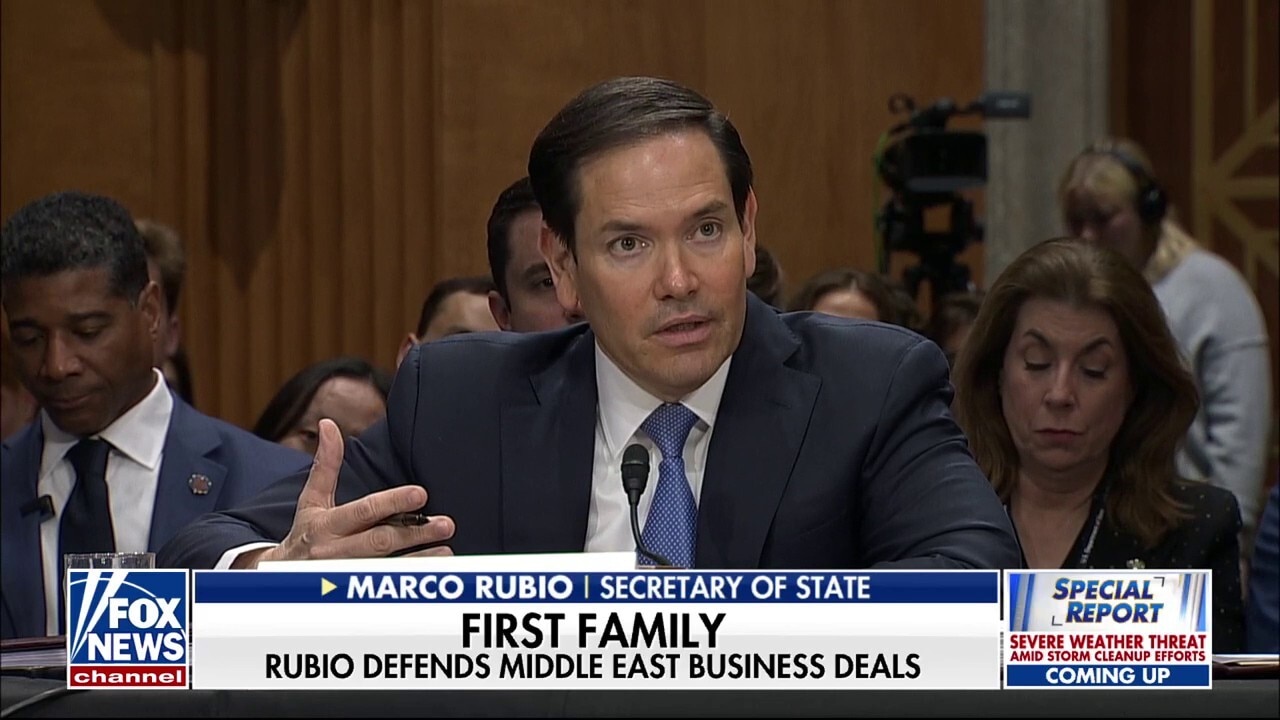 Marco Rubio spars with former colleagues over foreign policy in Senate hearing