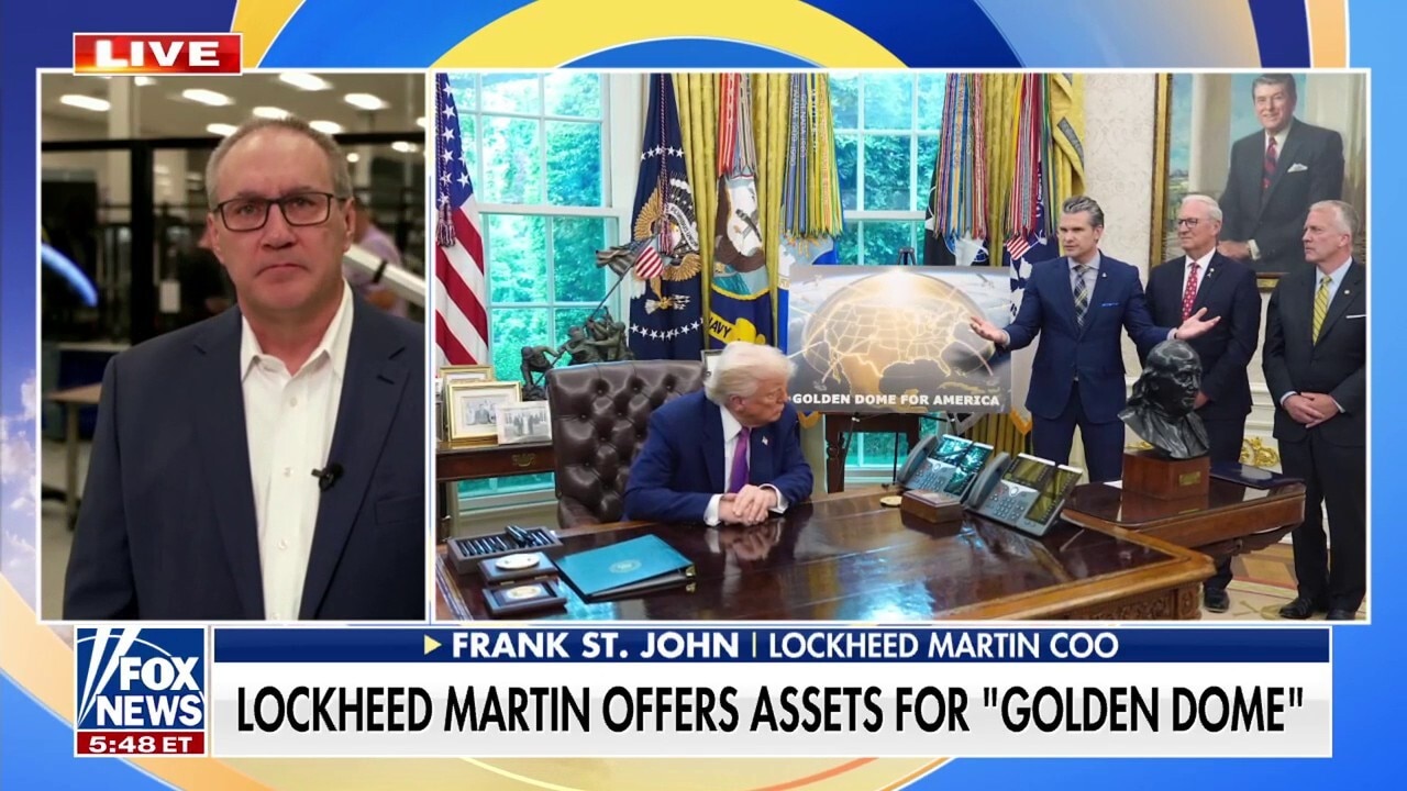 Lockheed Martin exec says Trump's 'Golden Dome' will be built domestically