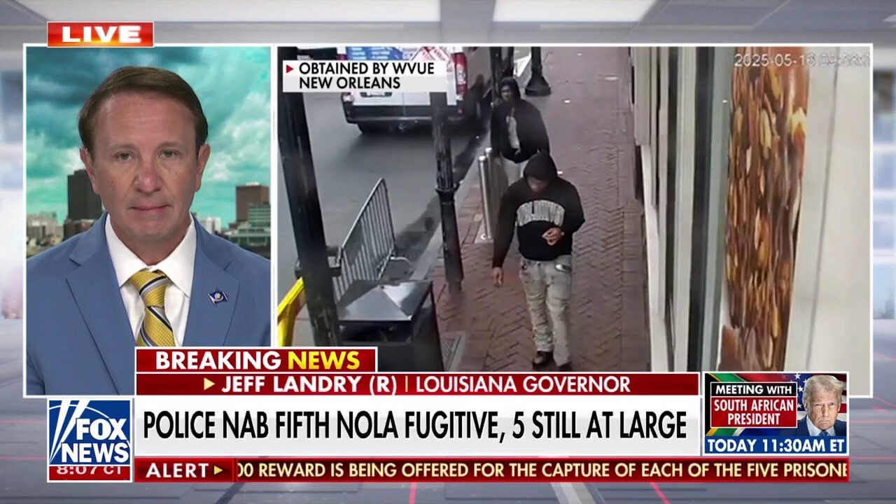 Louisiana gov. vows jail for anyone aiding escaped inmates: 'We're going to find them all'