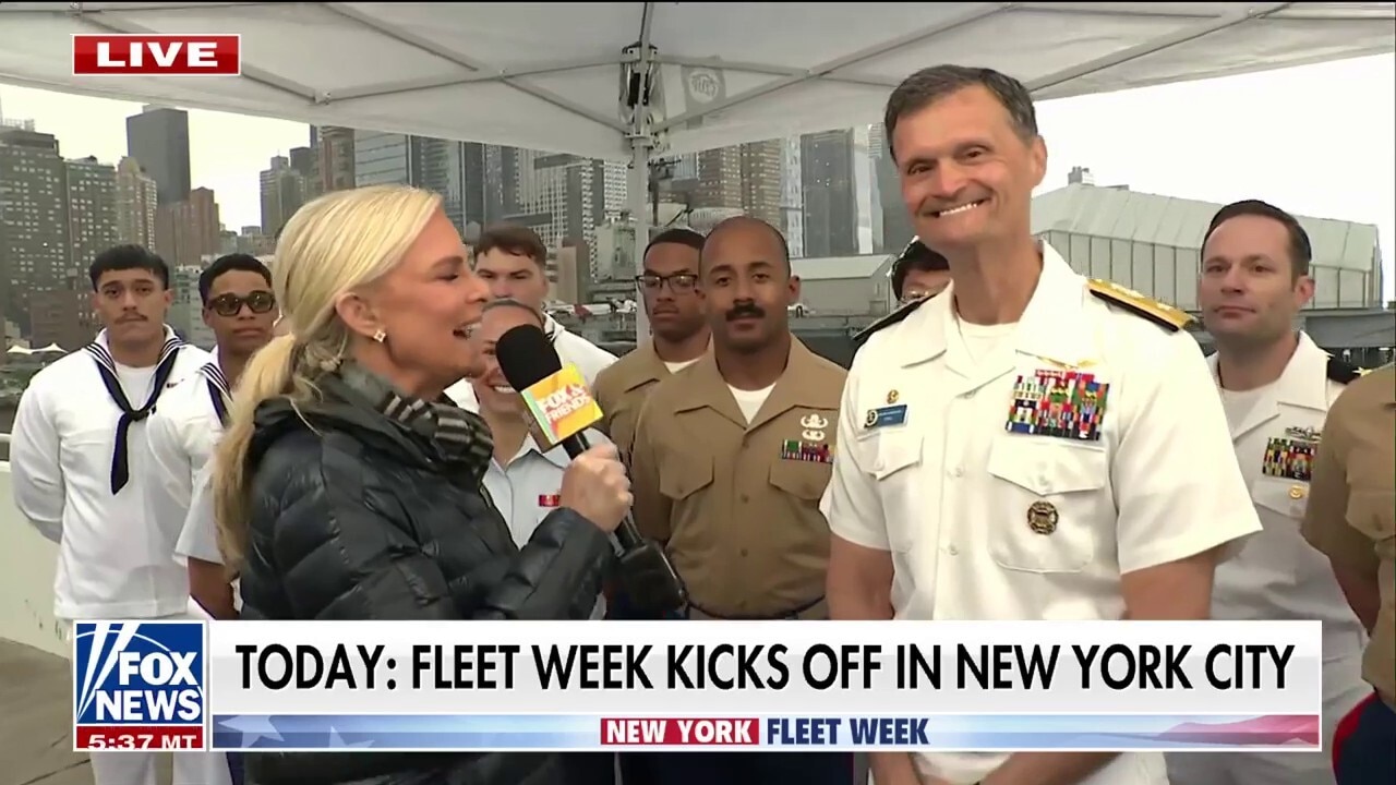 Fleet week celebration kicks off in NYC 