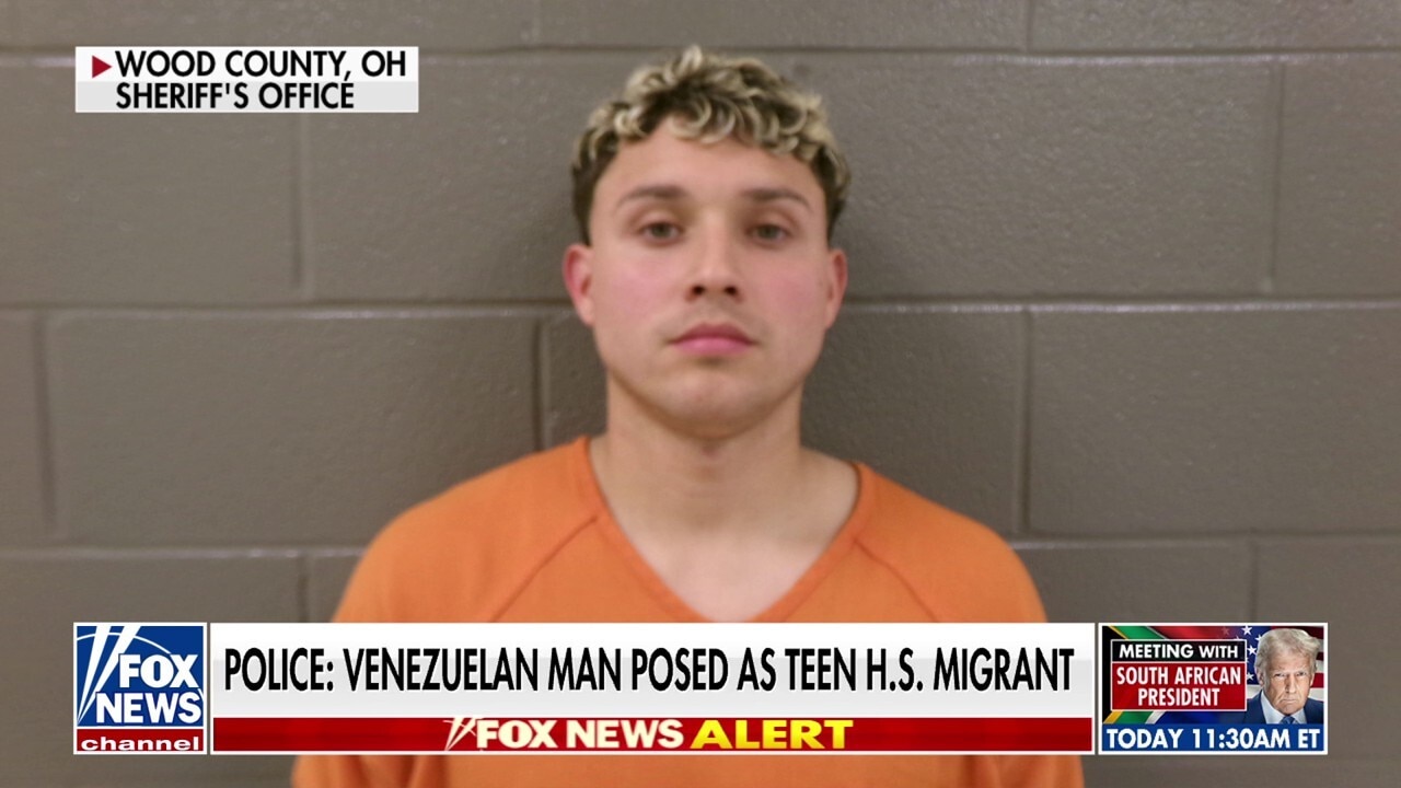 Venezuelan man arrested after posing as an Ohio high school student