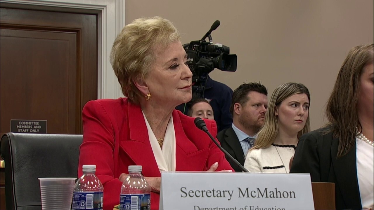 Education Secretary Linda McMahon pushes back on claims that the Trump administration 'doesn't care anything about the law'