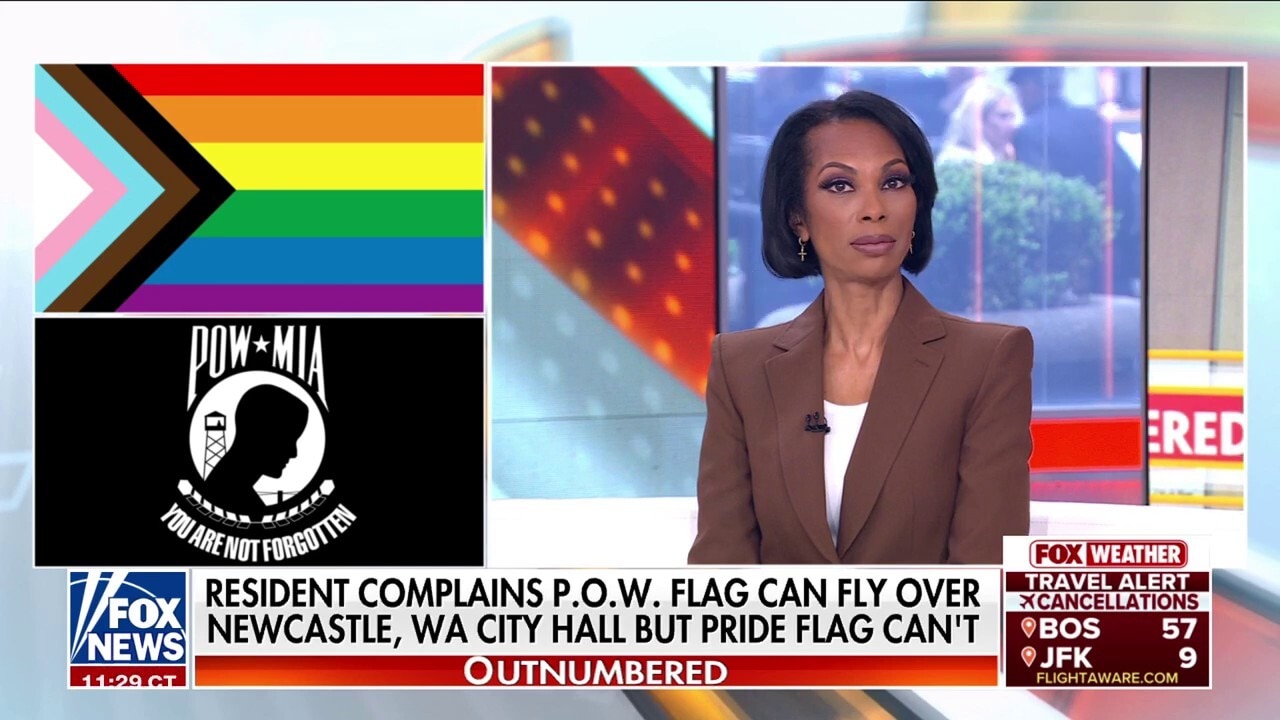 Resident questions why city hall flies POW flag but rejects Pride flag