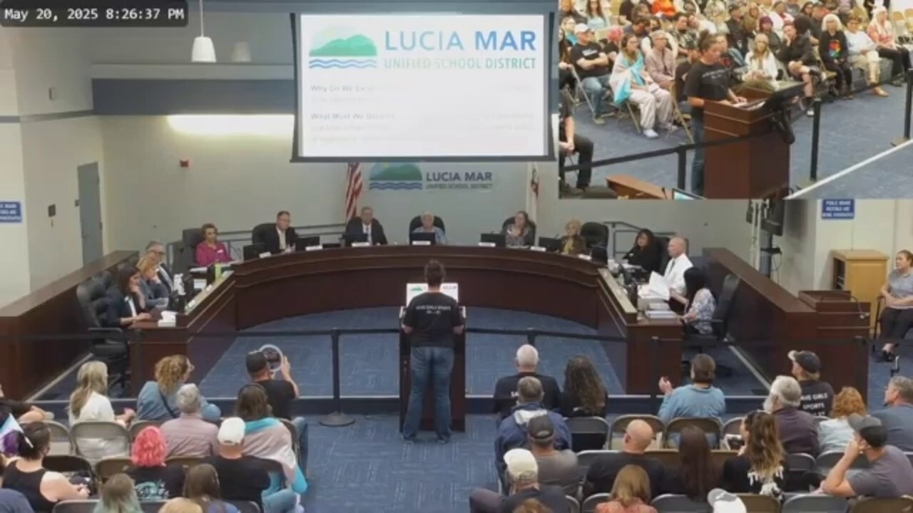 California high school athlete tells school board she changes in her car to avoid trans athlete in girls' locker room