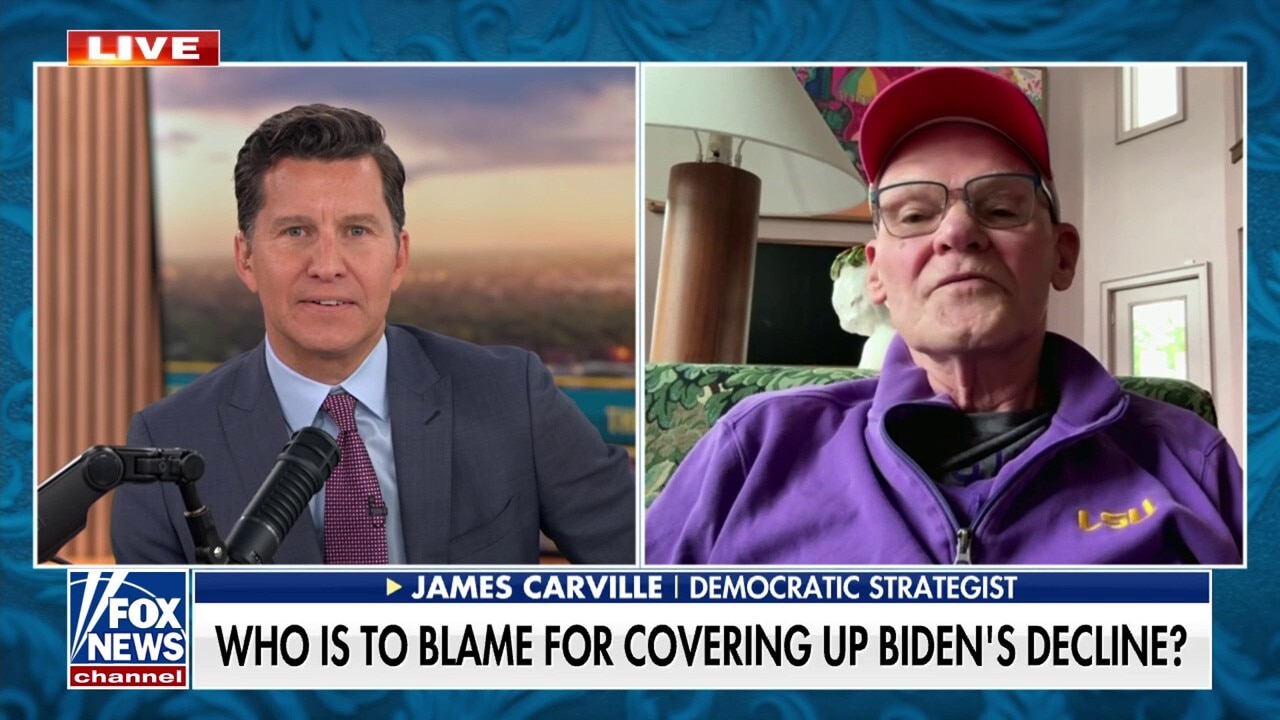  It was a big mistake for Biden to say he was running for reelection, James Carville says