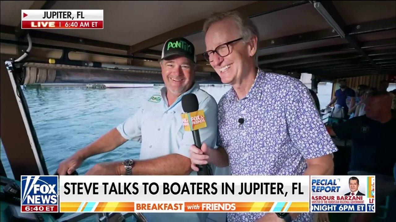 Breakfast with 'Friends' sets sail on first 'Fox & Friends' Flotilla