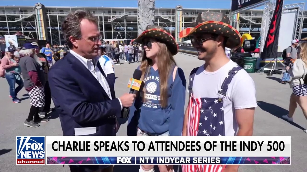 Charlie Hurt takes in the sights and sounds of the Indy 500
