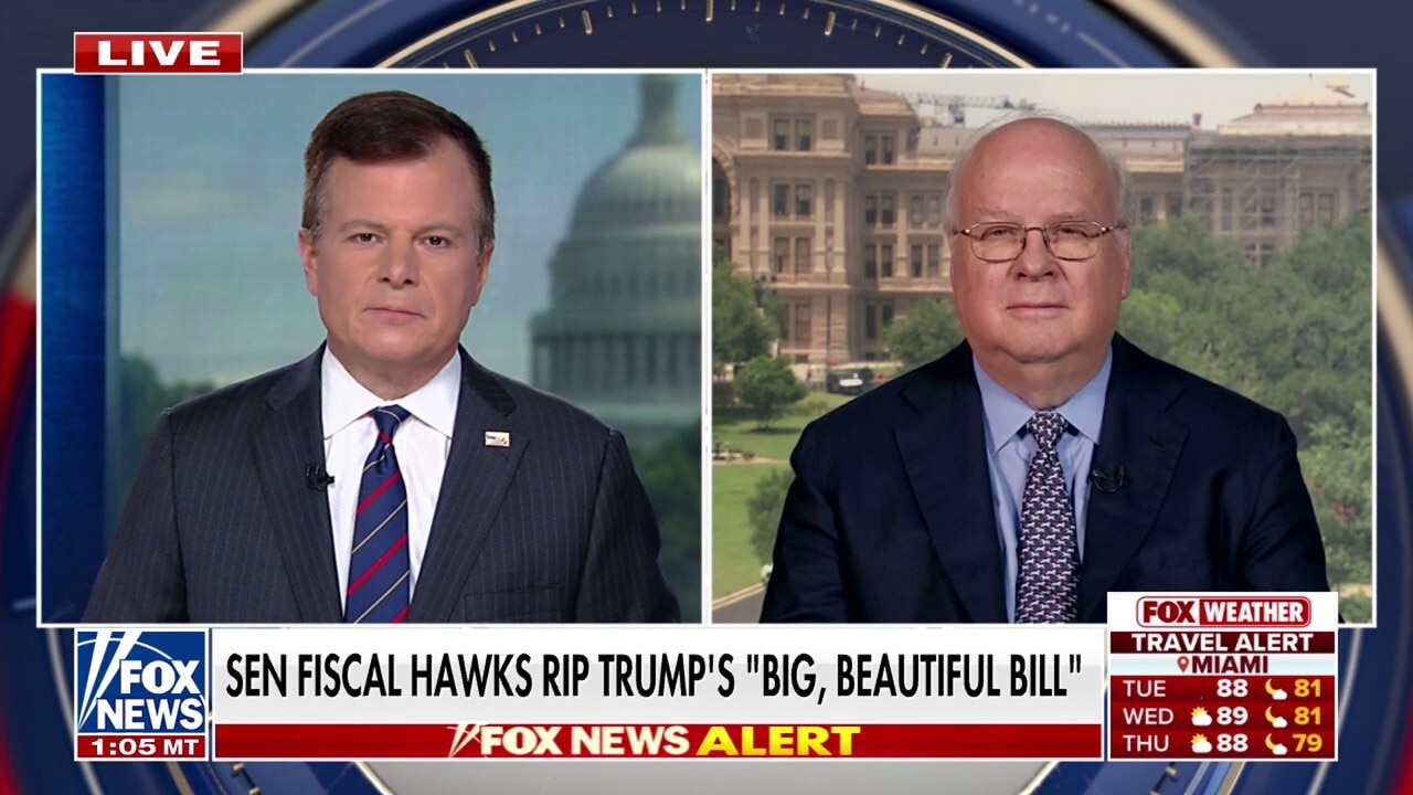 Karl Rove unpacks status of Trump's 'big, beautiful bill' in US Senate