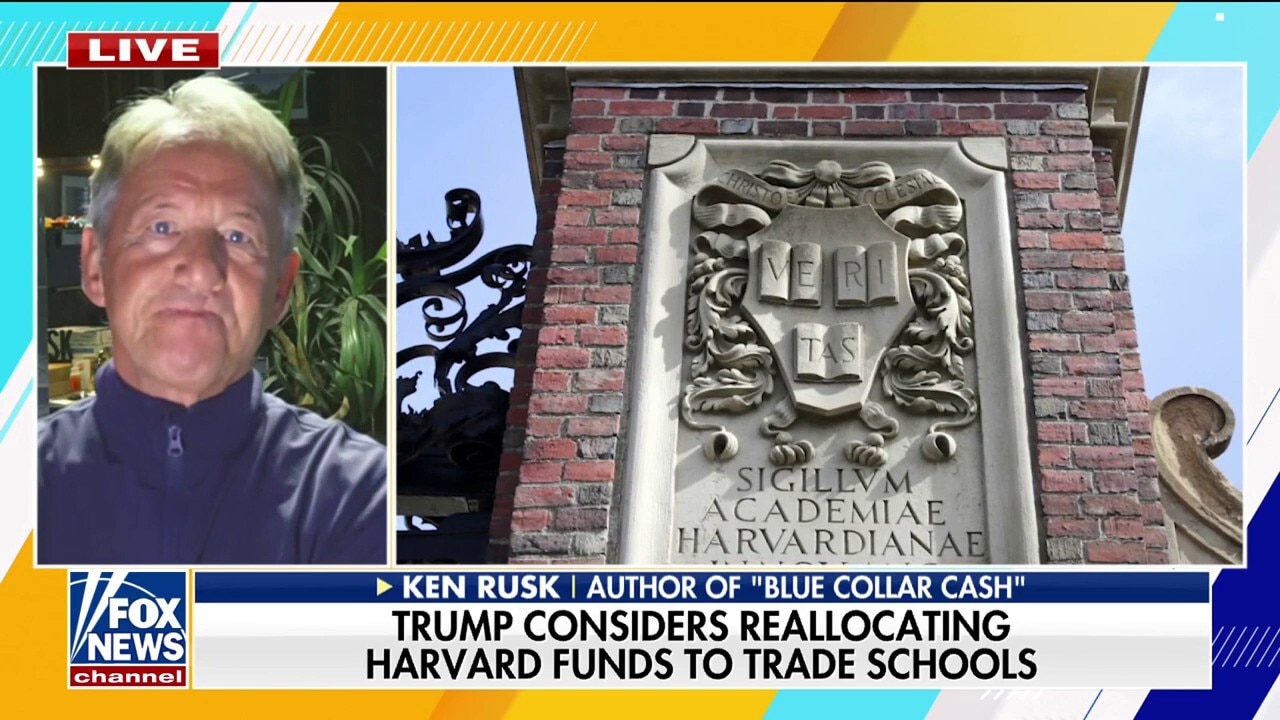 Trump idea to reallocate Harvard funds to trade schools receives praise: 'Revolution of common sense'