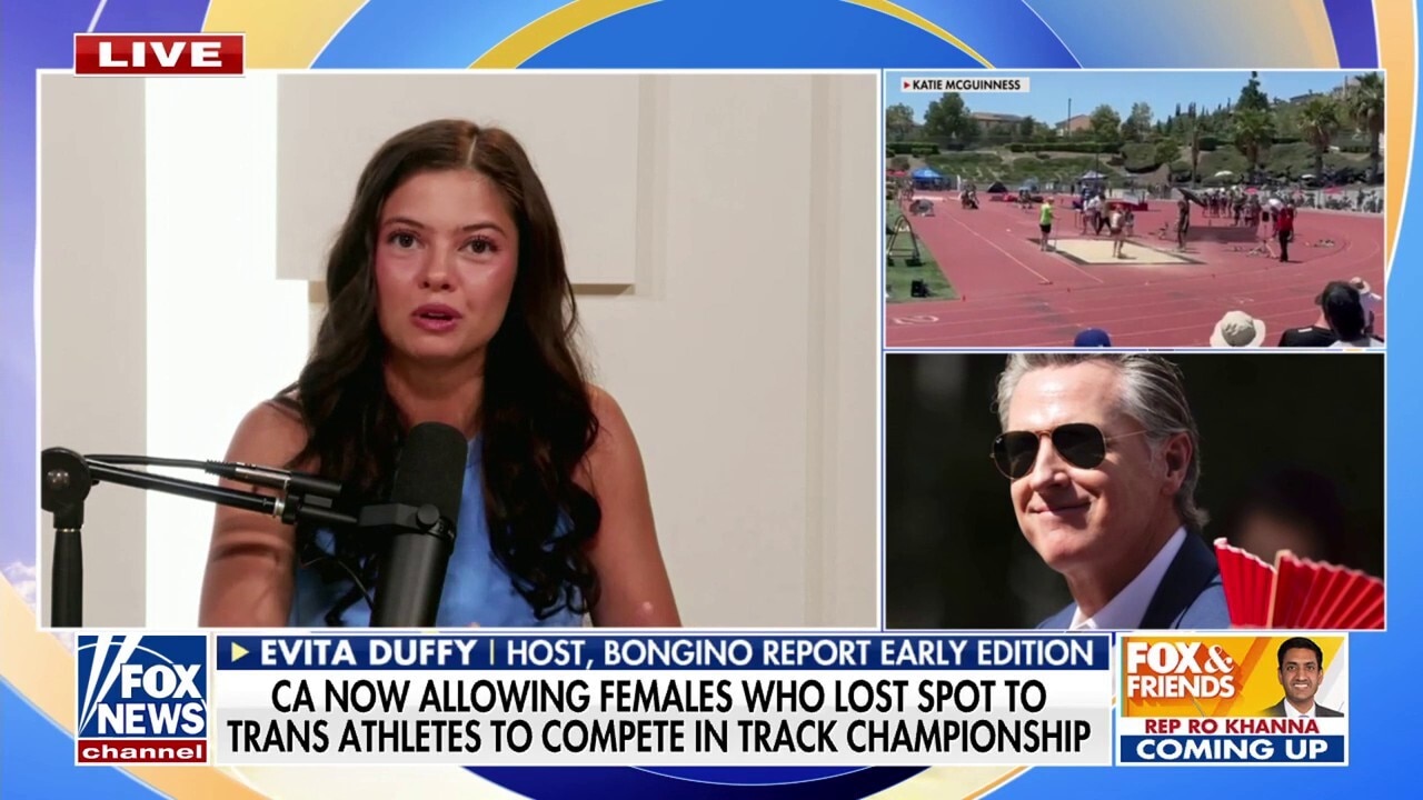 Newsom called out for 'playing both sides' on trans athlete issue as Trump weighs in