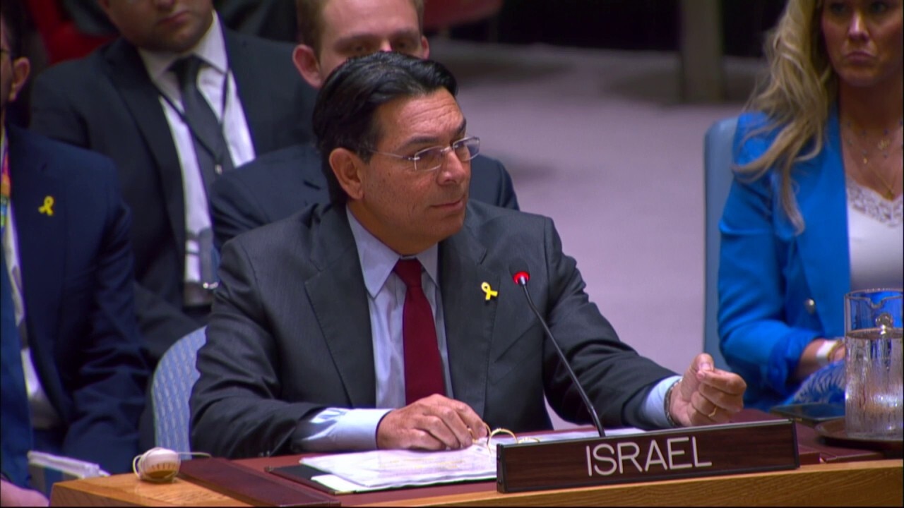 Israel's UN ambassador claims international body is siding with Hamas