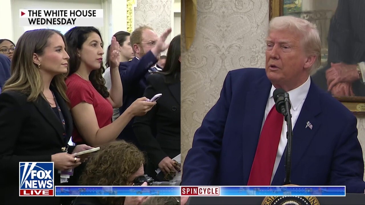 Trump rattled by 'nasty' 'TACO' question from reporter