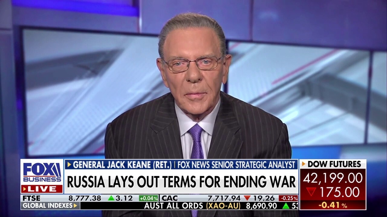  Gen. Jack Keane stresses the importance of leverage against Russia