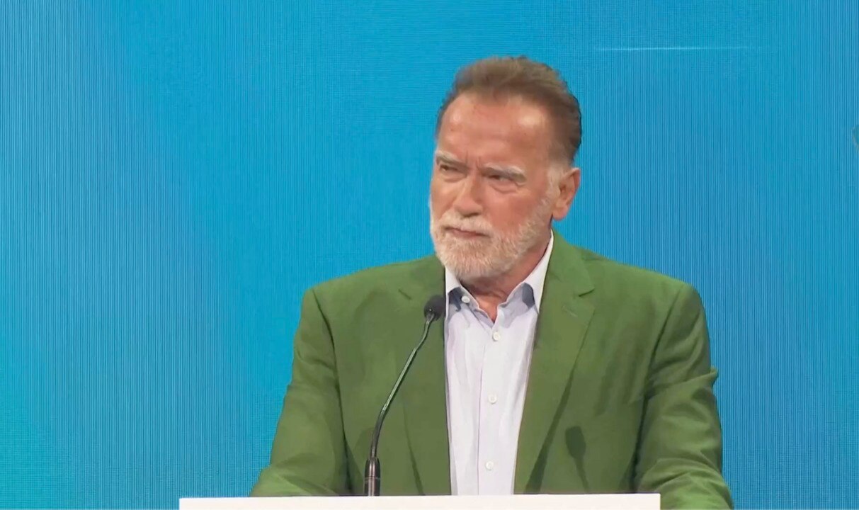 Arnold Schwarzenegger tells discouraged climate activists to 'stop whining'