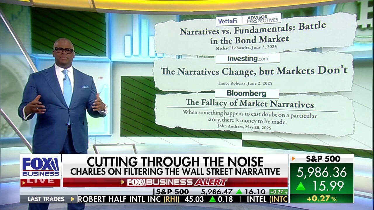 Wall Street 'narratives' are designed to get investors to panic: Charles Payne