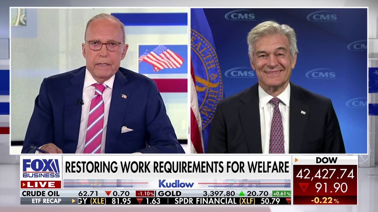  Dr. Oz unpacks possible work requirements for Medicaid