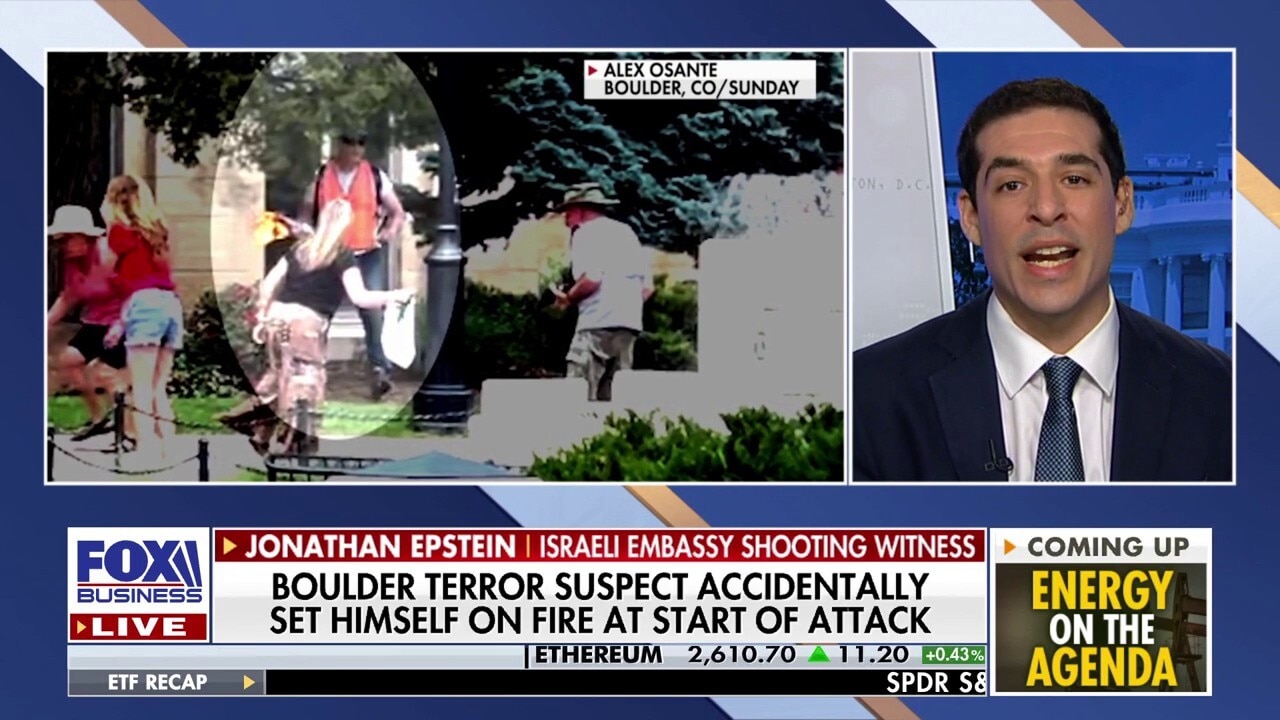 Colorado terror suspect was 'clearly listening' to 'loud' Columbia University protests, says witness to Israeli embassy shooting