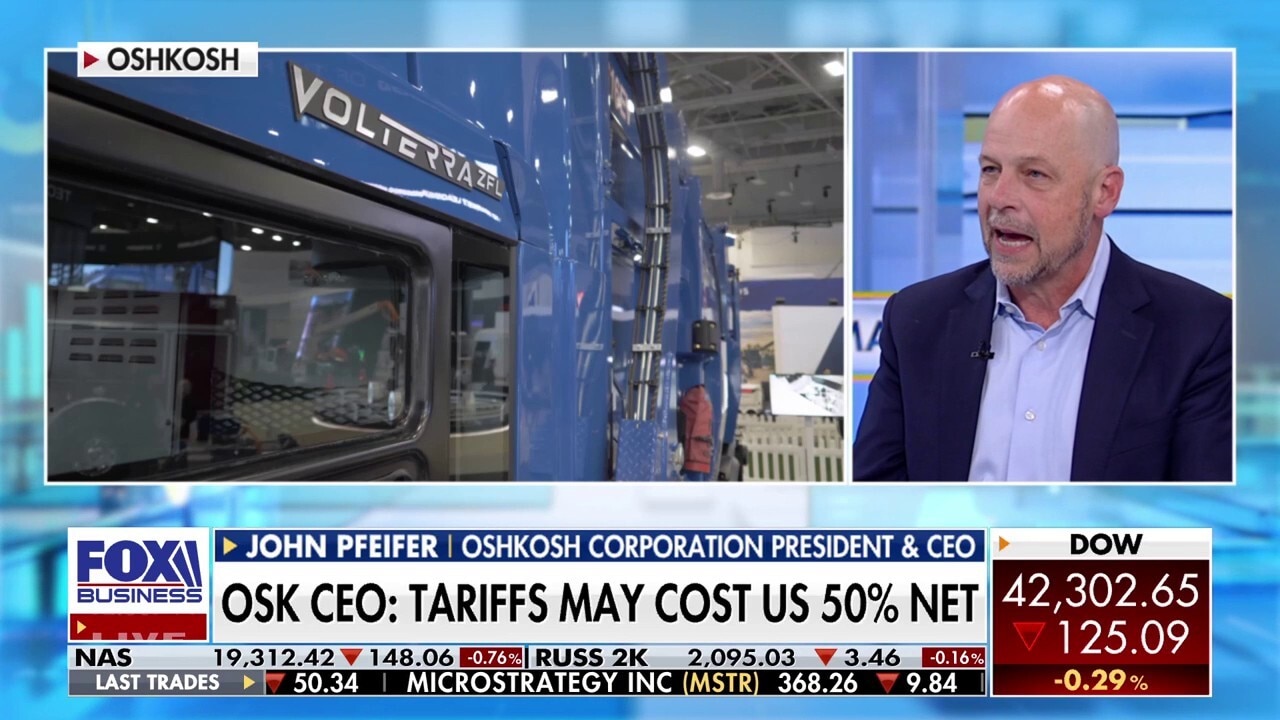 Oshkosh Corporation delivers for 'everyday heroes,' CEO says