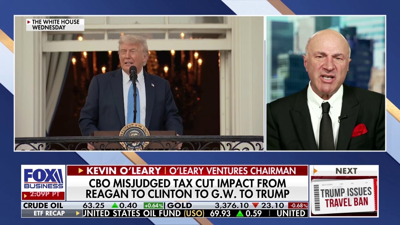 Kevin O'Leary reveals which part of the 'big, beautiful bill' has 'freaked out' a lot of senators