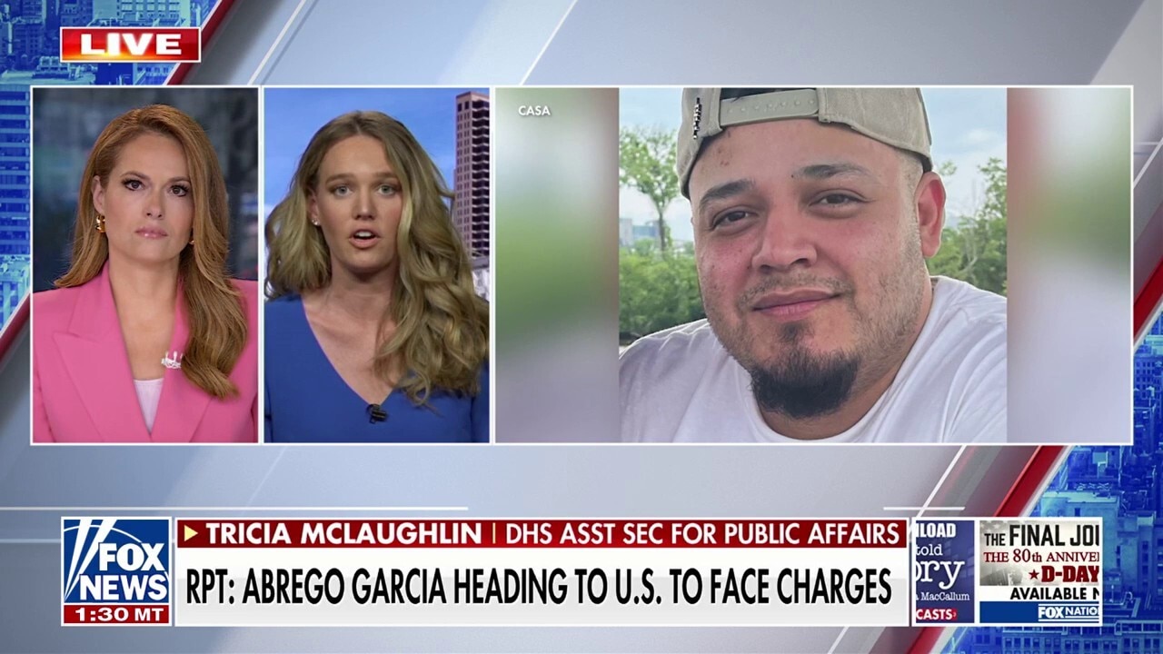  Kilmar Abrego Garcia is not some innocent Maryland father as the media likes to portray him, DHS official says