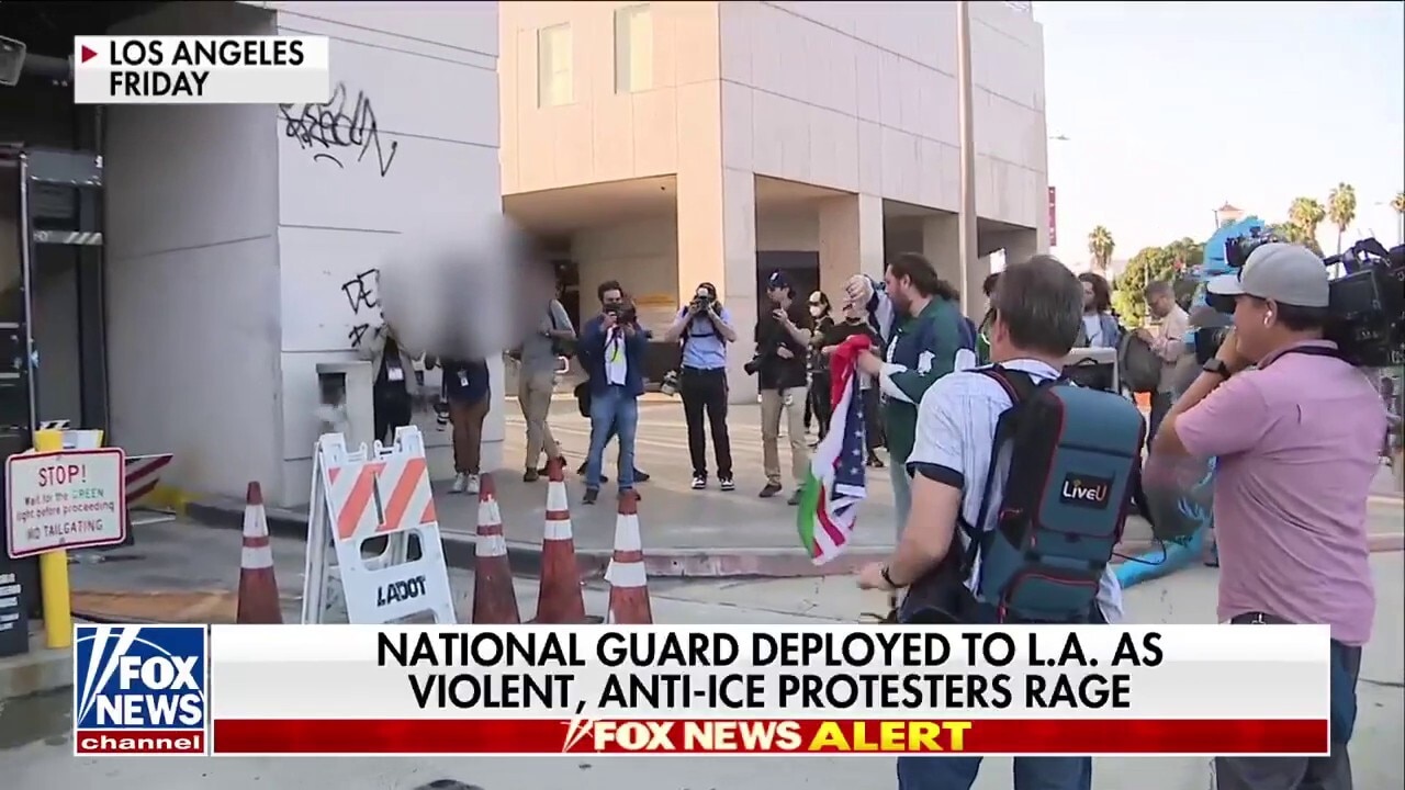 Trump slams California leaders amid violent anti-ICE protests in Los Angeles