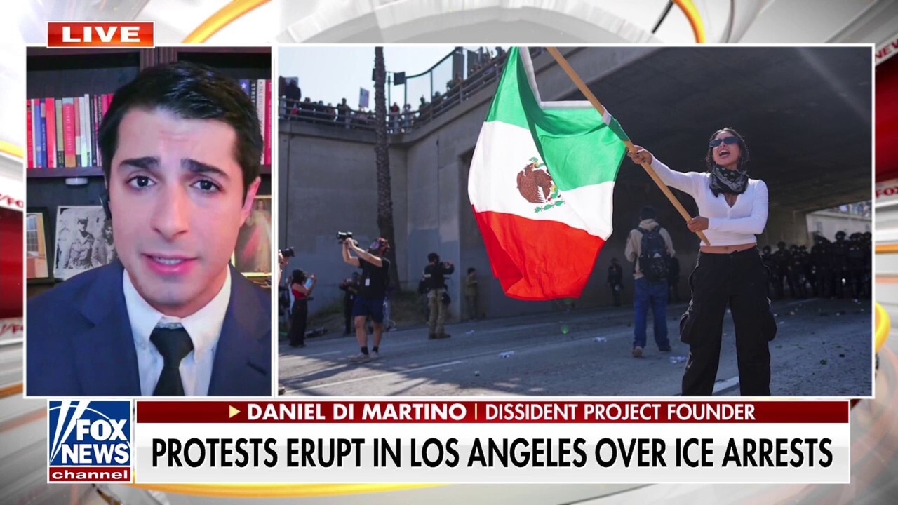 Anti-ICE rioters waving foreign flags will make idea of deportations 'more popular', scholar says