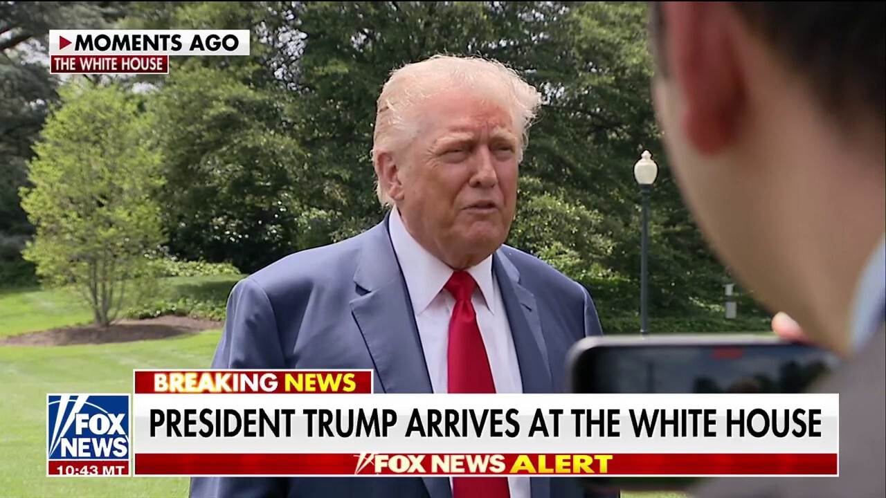 BREAKING: Trump says 'professional agitators' causing LA chaos 