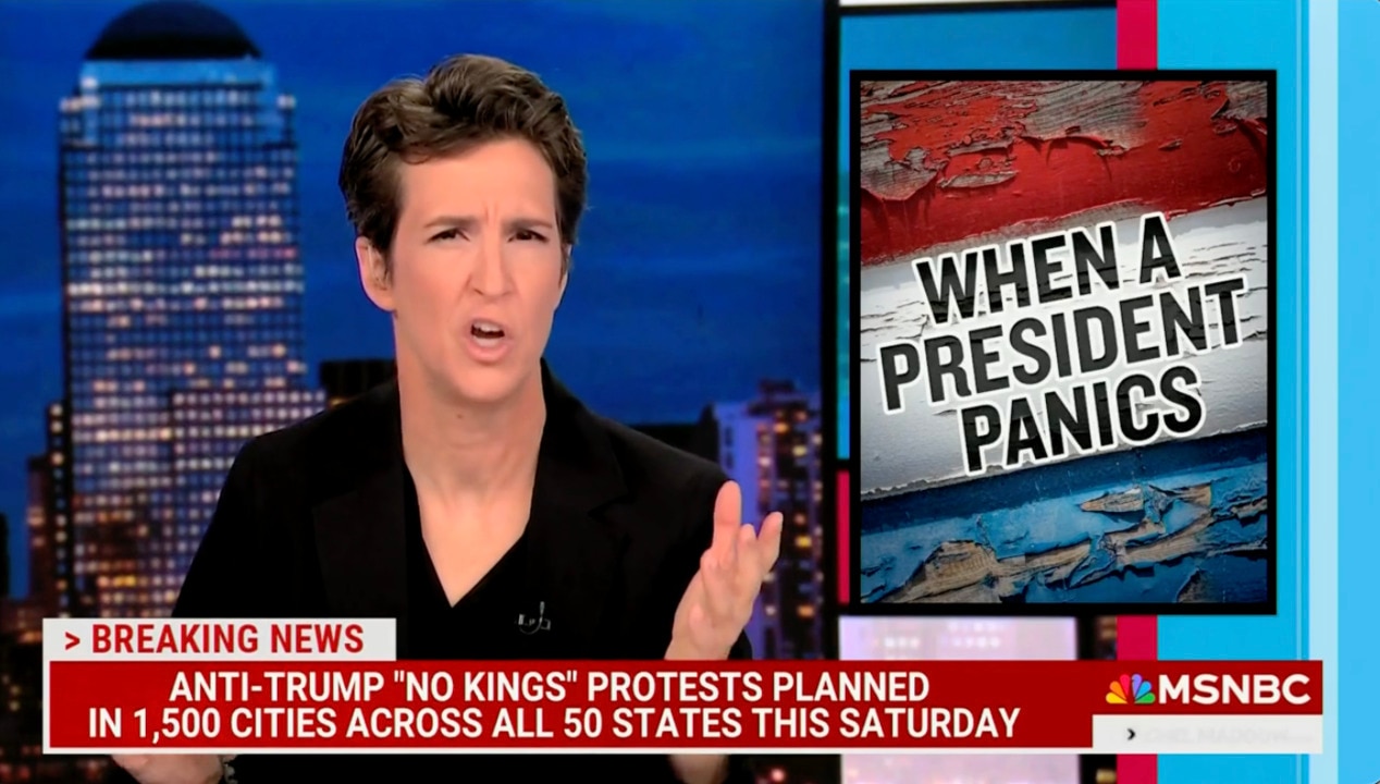 Rachel Maddow declares 'you lose' to Trump over immigration protests