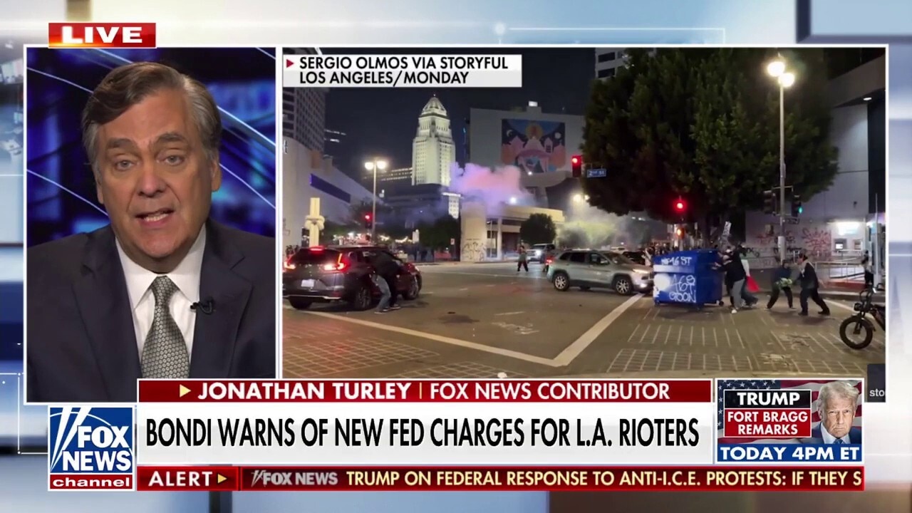 Jonathan Turley explains why Democrats' label for federal enforcement in LA is 'triggering'