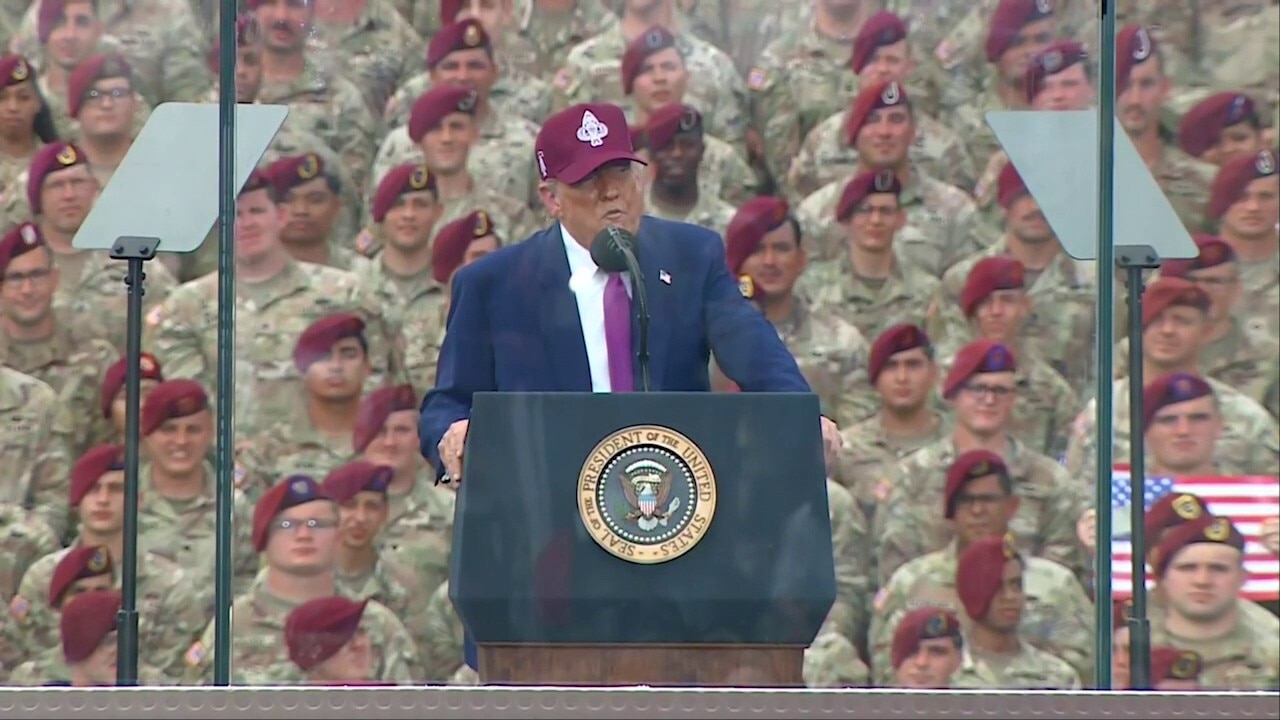 Trump announces the restoration of Army base names changed under Biden administration