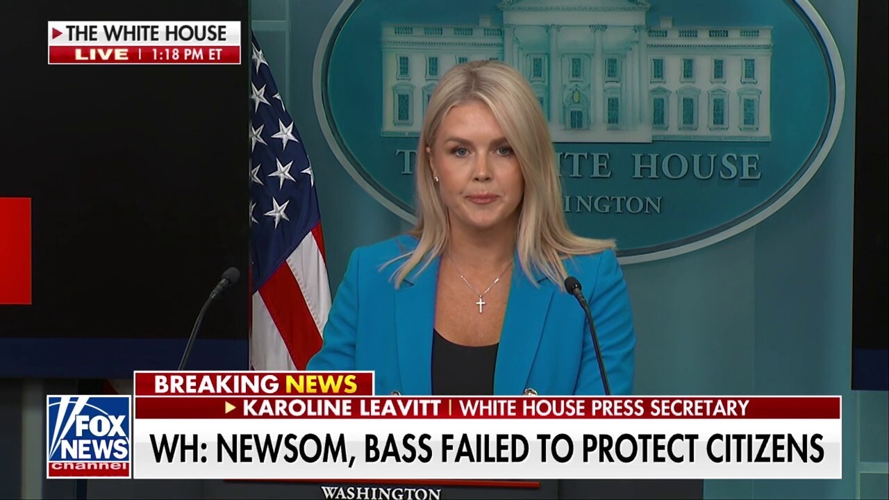 Karoline Leavitt: The Trump administration embraces the sacred responsibility to preserve law and order