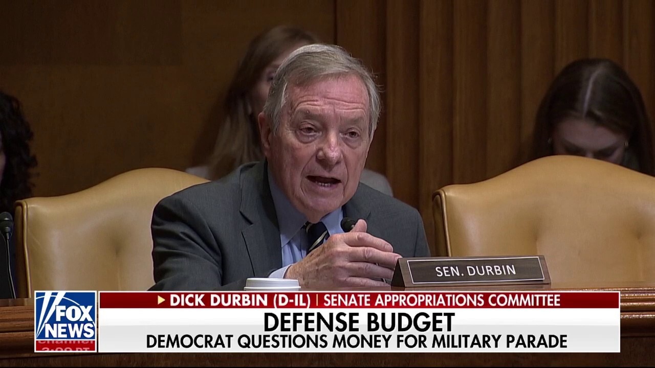 Democrat criticizes defense secretary over money for military parade