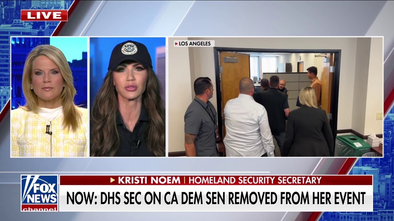  'Completely inappropriate': Kristi Noem opens up after Democratic senator removed from event