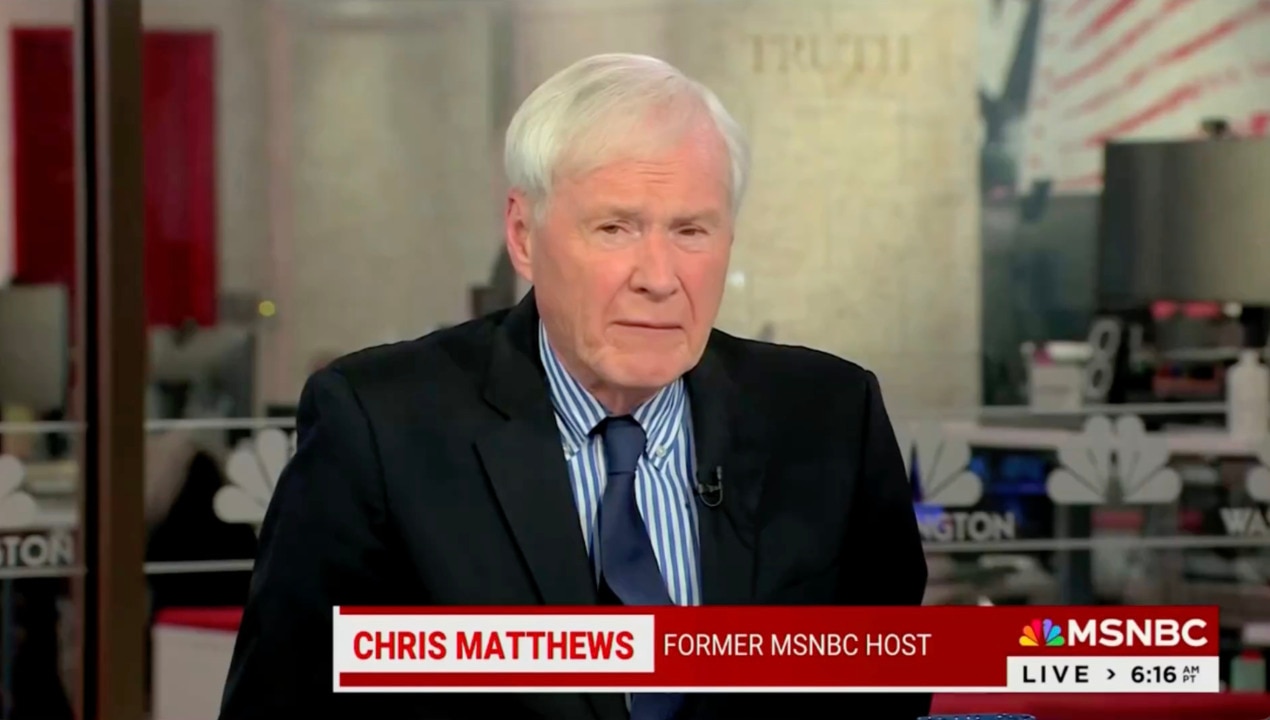 Former MSNBC host Chris Matthews calls Obama's Iran nuclear deal a 'joke'